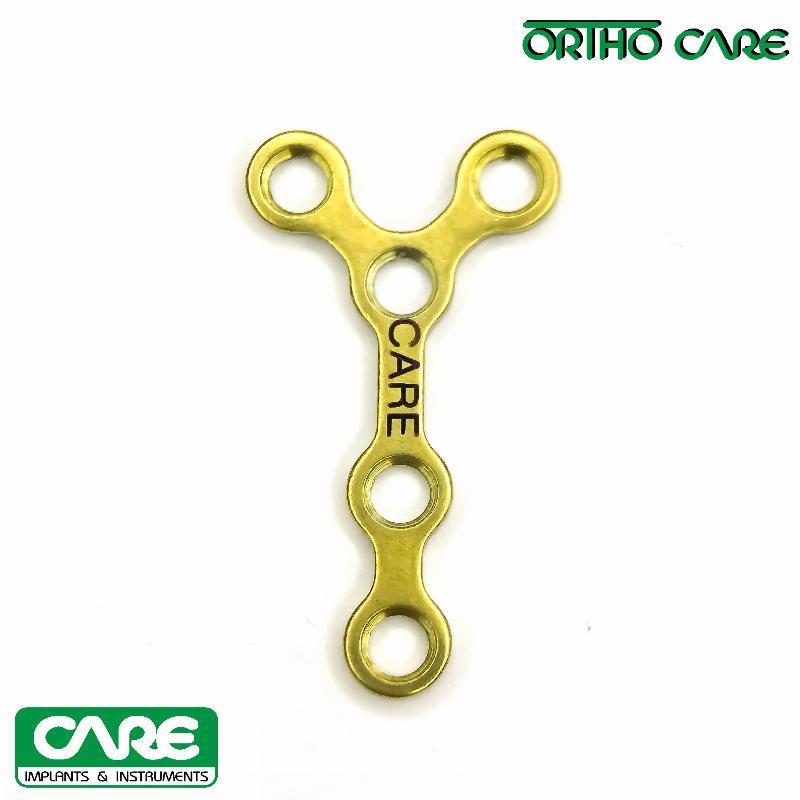 Y-подібна пластина з 5 отворами товщиною 1,0 мм